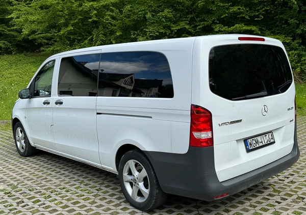 Mercedes-Benz Vito cena 116900 przebieg: 225000, rok produkcji 2018 z Kraków małe 121